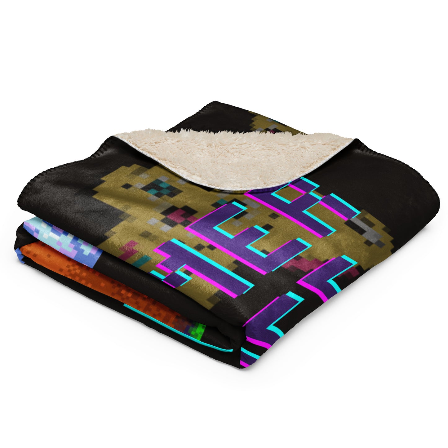 The Gamer Life Sherpa Blanket
