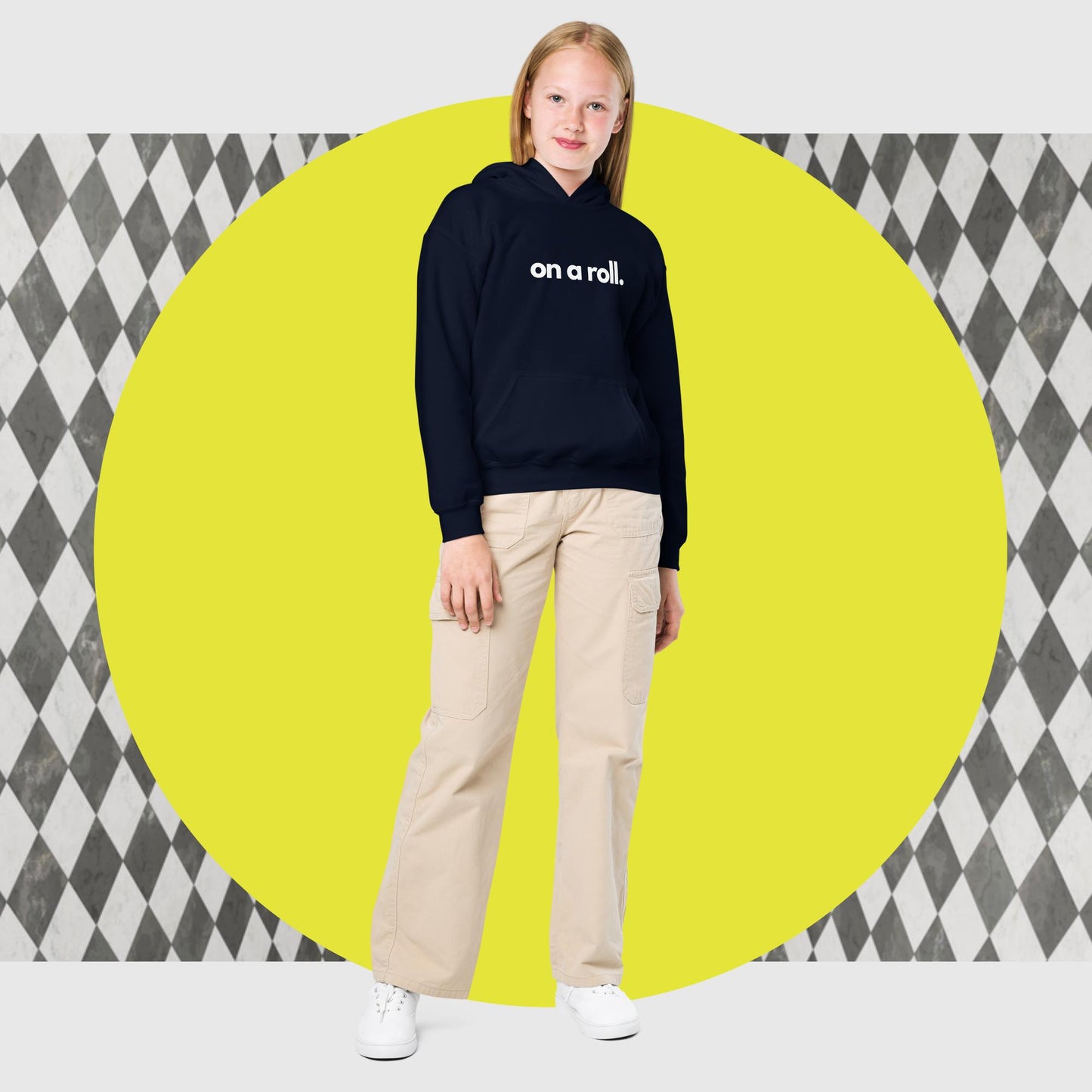 on a roll. Youth Hoodie