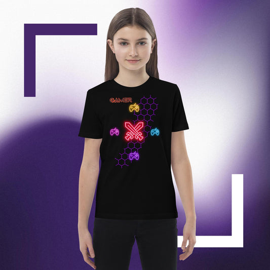 Super Gamer Organic Cotton Kids Tee